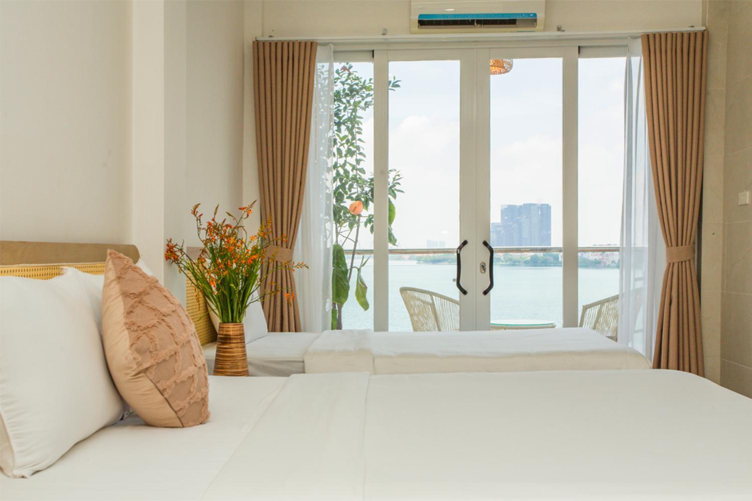 Ha Thanh Stay - Westlake Apartment Ханой Экстерьер фото